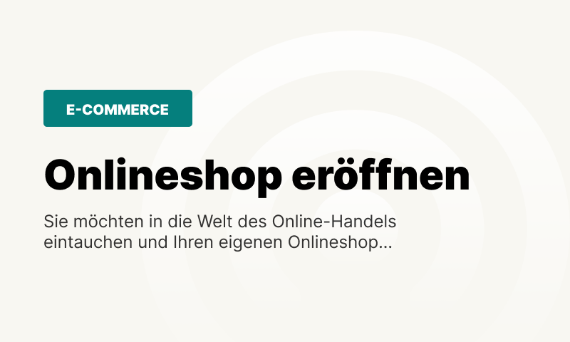 Onlineshop eröffnen Tipps & Tricks