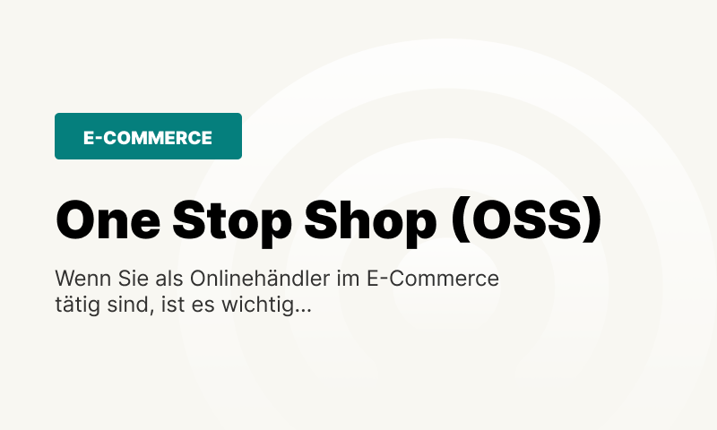 Wenn Sie als Onlinehändler im E-Commerce tätig sind, ist es wichtig,
